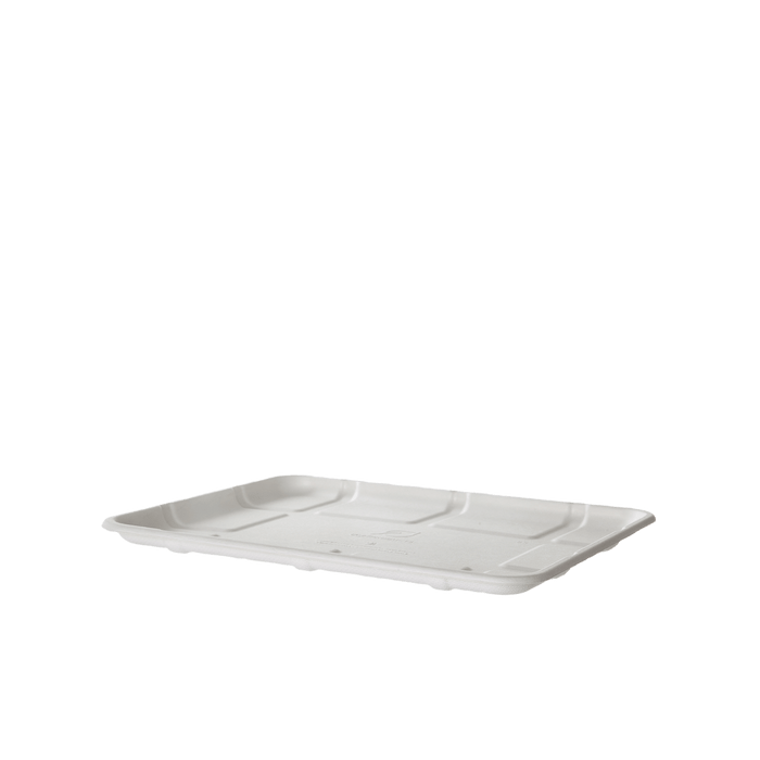 SUGARCANE  MEAT and PRODUCE TRAY, 10.5x8.5x0.5in (300)