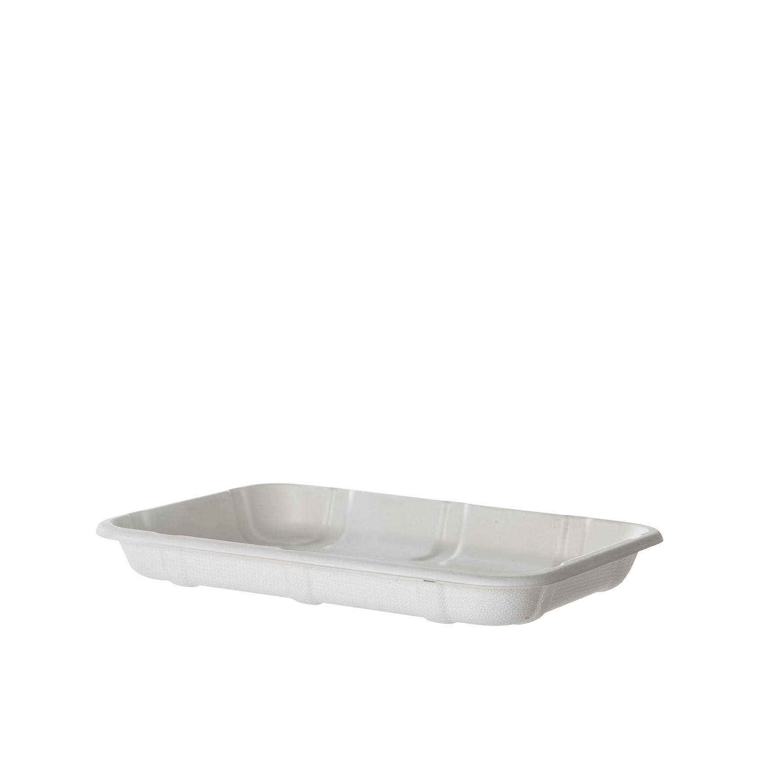 SUGARCANE  MEAT and PRODUCE TRAY, 8.5x6x1in (400)