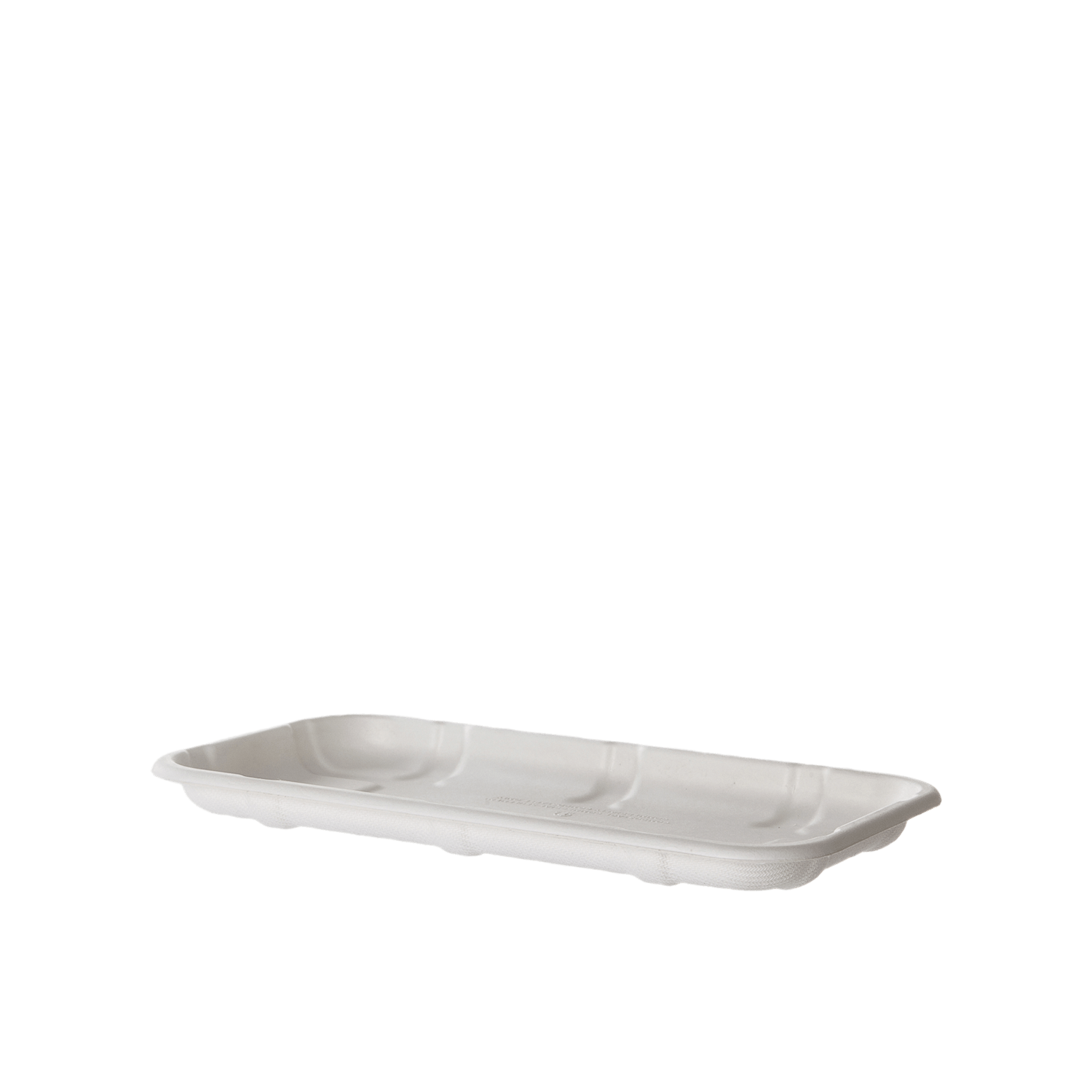 SUGARCANE MEAT &amp; PRODUCE TRAY, 8.5x4.75x0.5in (600)