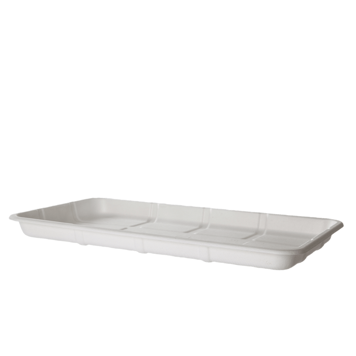 SUGARCANE  MEAT and PRODUCE TRAY, 14.75x8.25x1in (200)