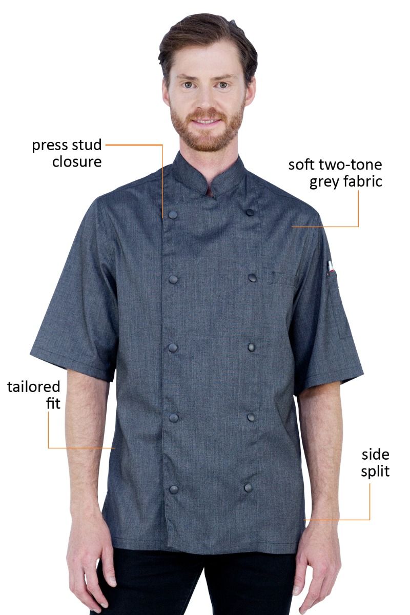 New York Men's Jacket Grey S/Sleeve