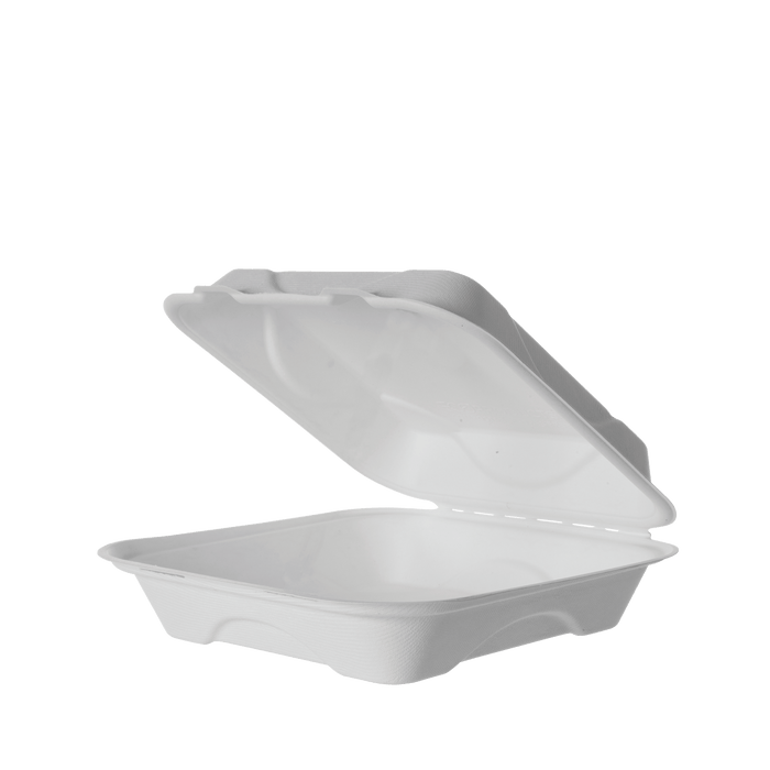 SUGARCANE DINNER
  CLAMSHELL,  9x9x3in (200)