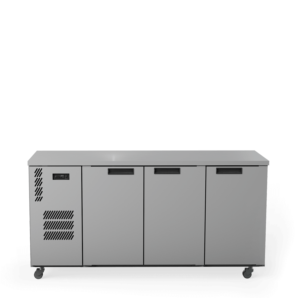 Three Door Under Counter Display  Refrigerator | CAMEO