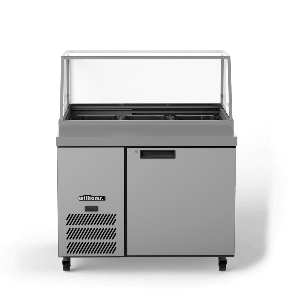 One Door Prep Counter Refrigerator | BANSKIA