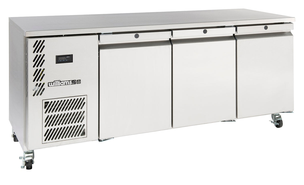 Three Door Under Counter Fridge | OPAL