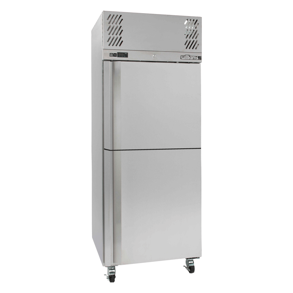 One Door 2/1 GN Upright Refrigerator | GARNET