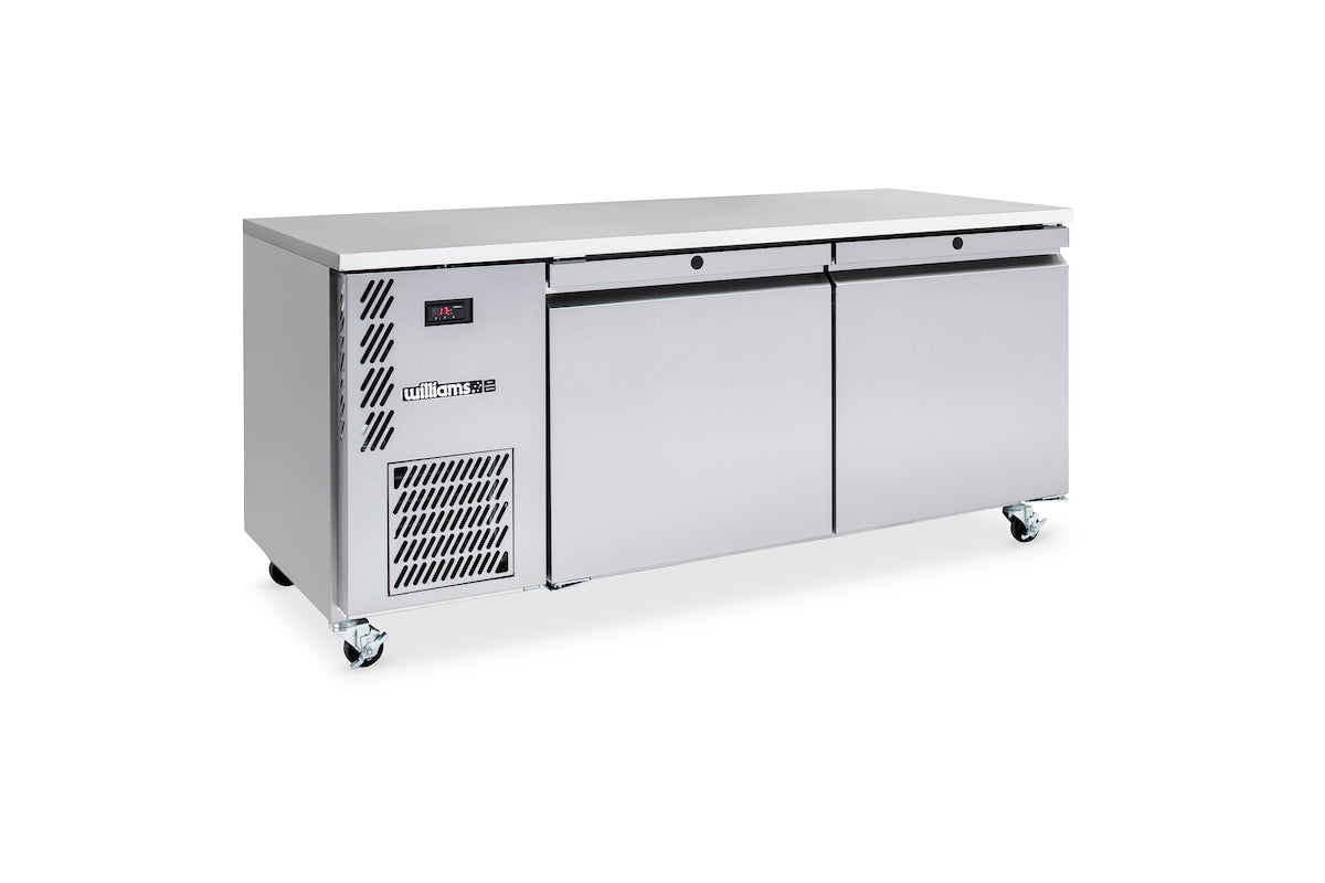 Two Door Under Counter Refrigerator | EMERALD