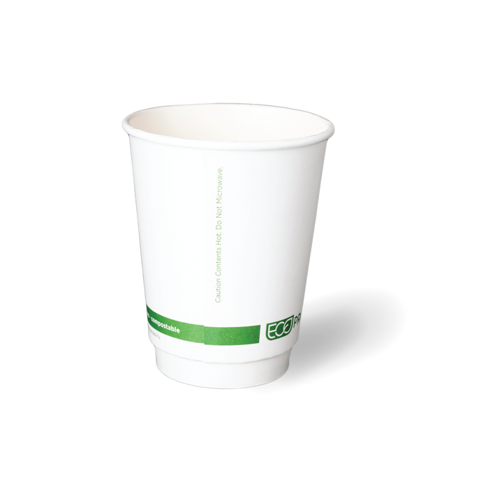 Coffee Cup Double Wall White 12oz (500)
