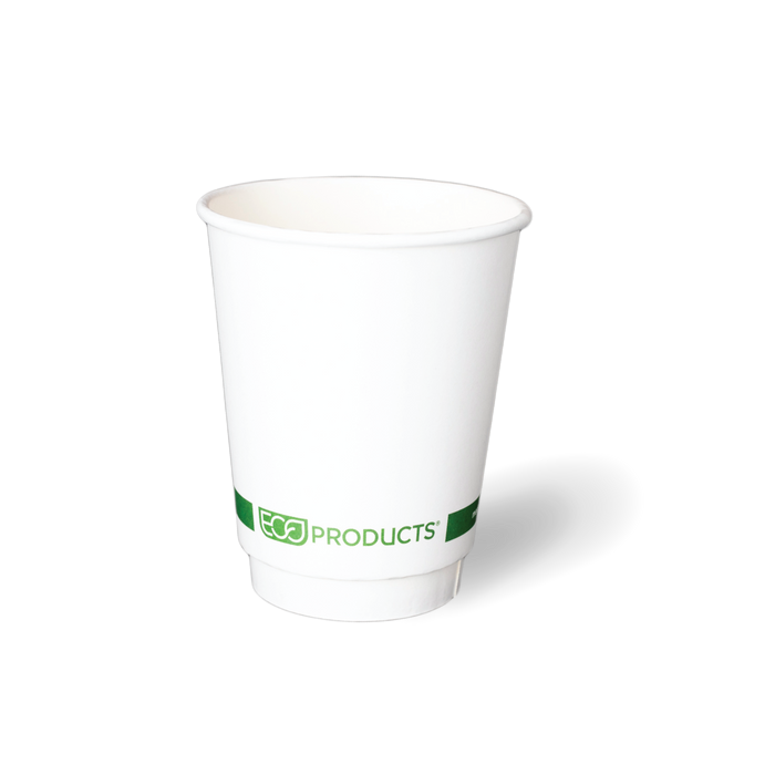 Coffee Cup Double Wall White 12oz (500)