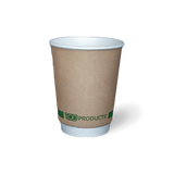 Coffee Cup Double Wall Brown 12oz (500)