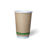 16OZ
  DOUBLE WALL  'Greenstripe' PLA Hot Cup (500)