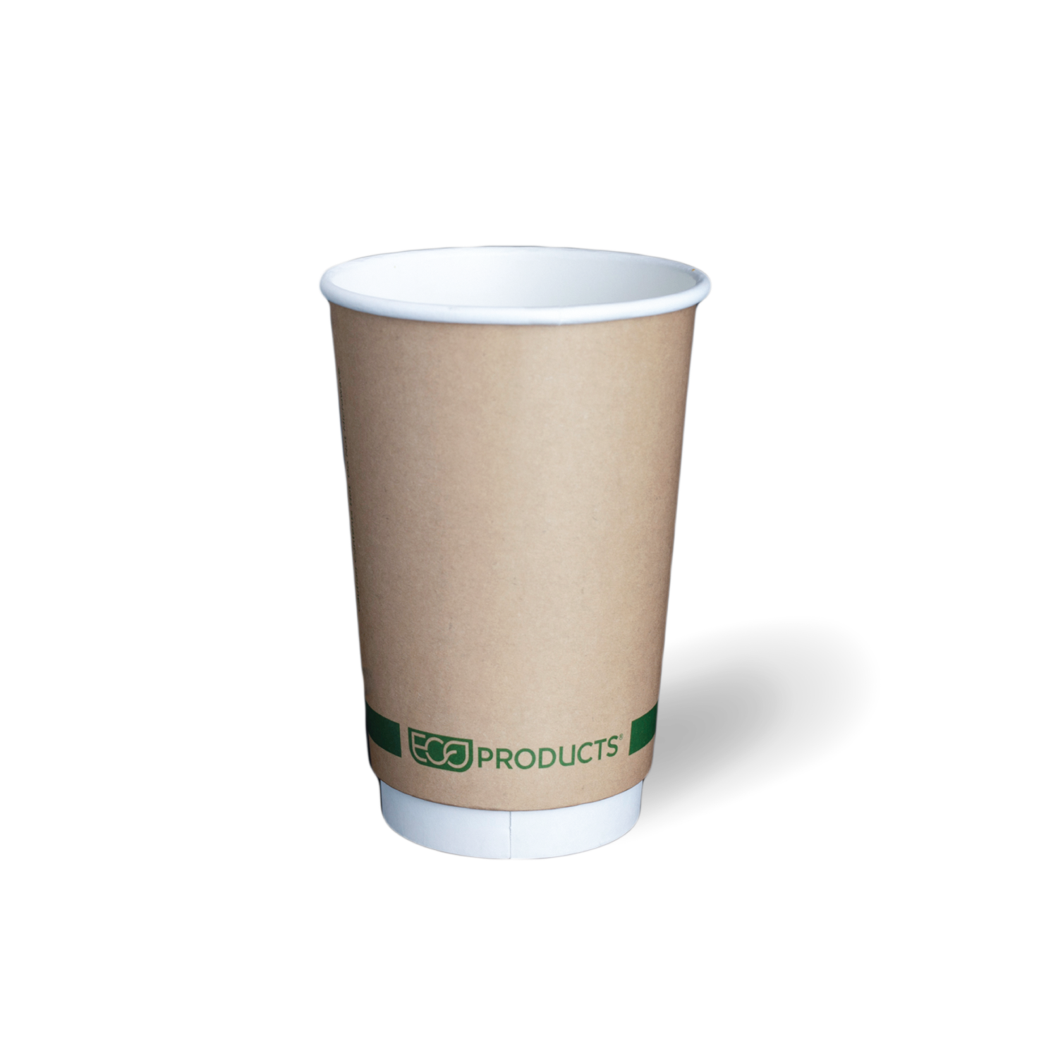 Double Wall Hot Cup 16oz Brown (25)