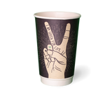16OZ DOUBLE WALL 'Grasp The Moment' PLA Hot Cup (500)
