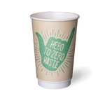 16OZ DOUBLE WALL 'Grasp The Moment' PLA Hot Cup (500)
