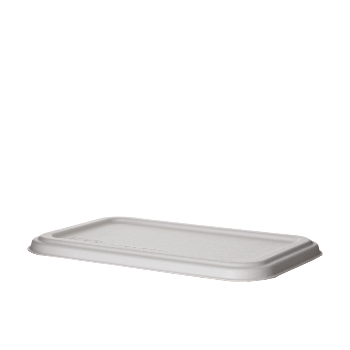 FLAT LID TO SUIT SUGARCANE
  RECTANGLE 24/32oz (470ml) (400)