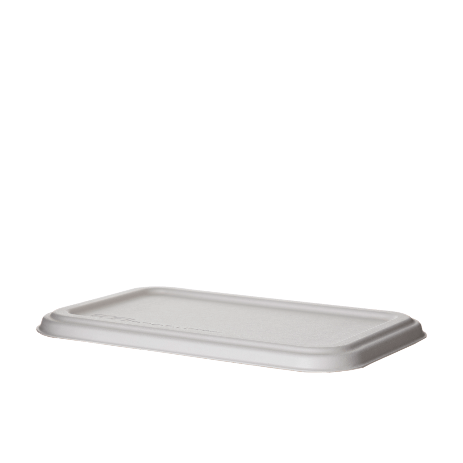 FLAT LID TO SUIT SUGARCANE
  RECTANGLE 24/32oz (470ml) (400)