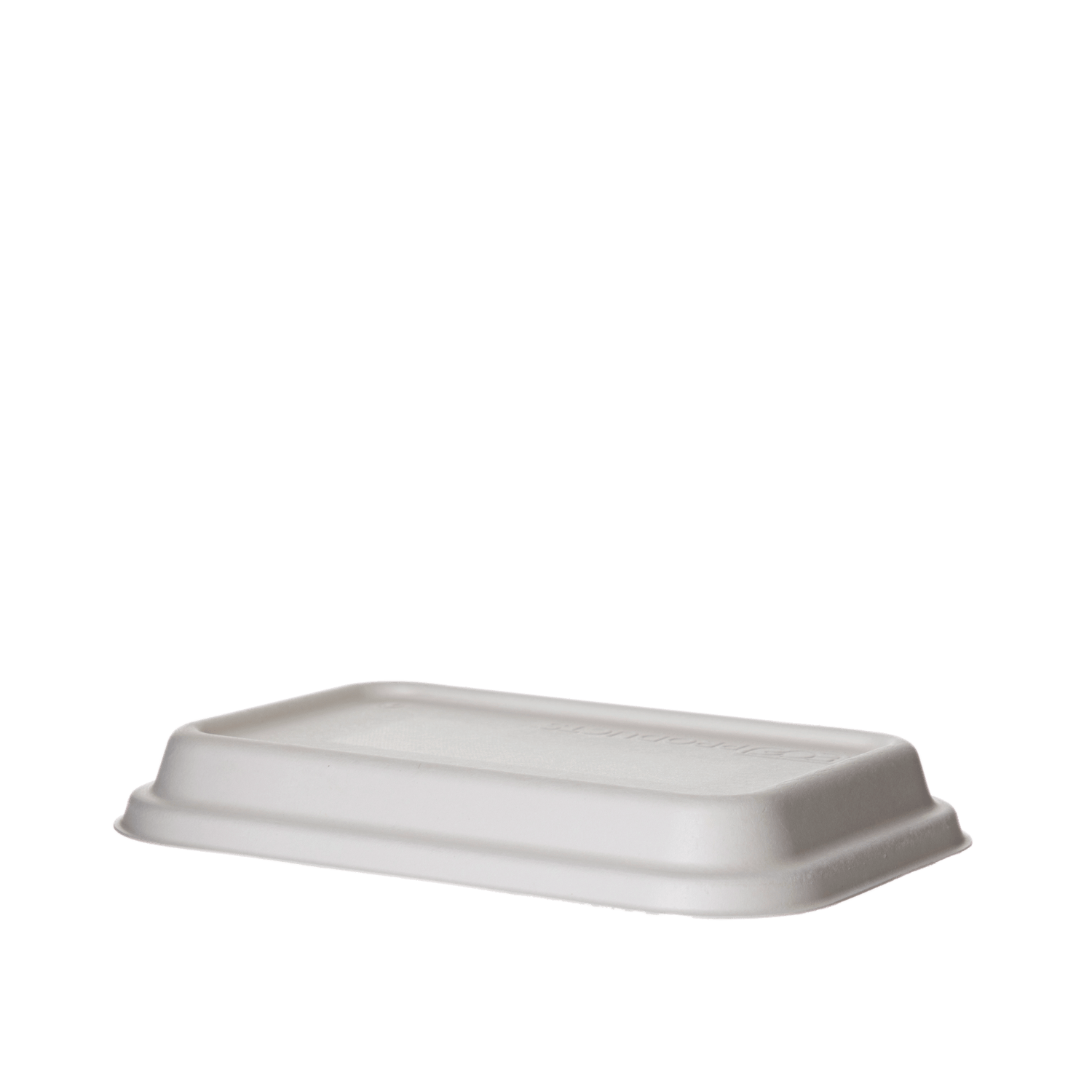 DOME LID TO SUIT SUGARCANE
  RECTANGLE 16oz (470ml) (400)