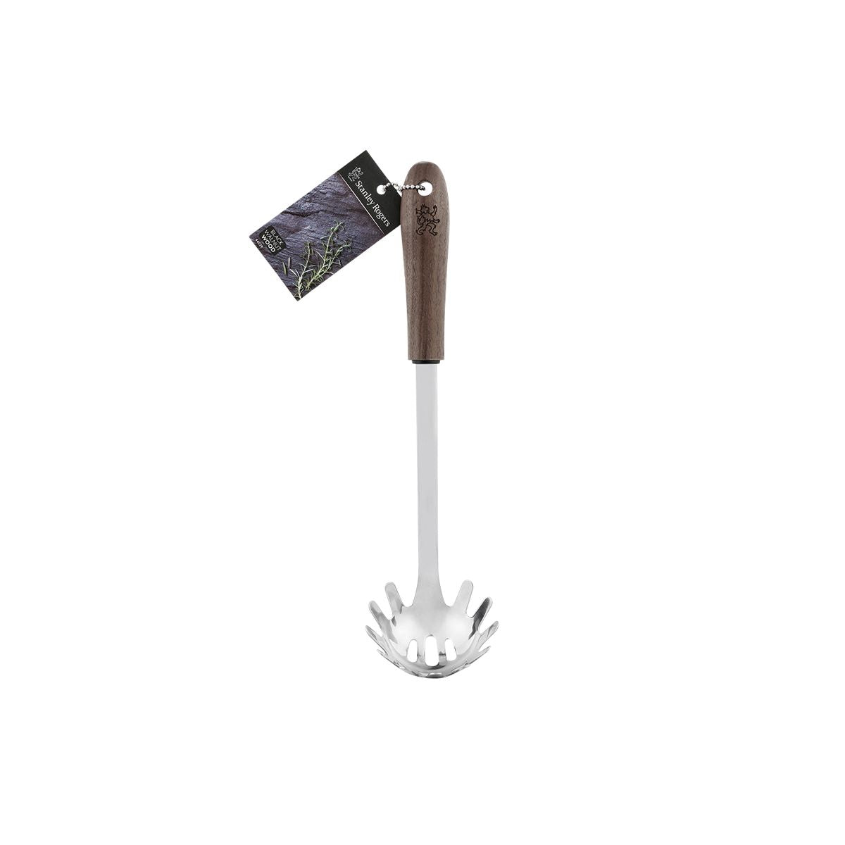 Black Walnut Spaghetti Server